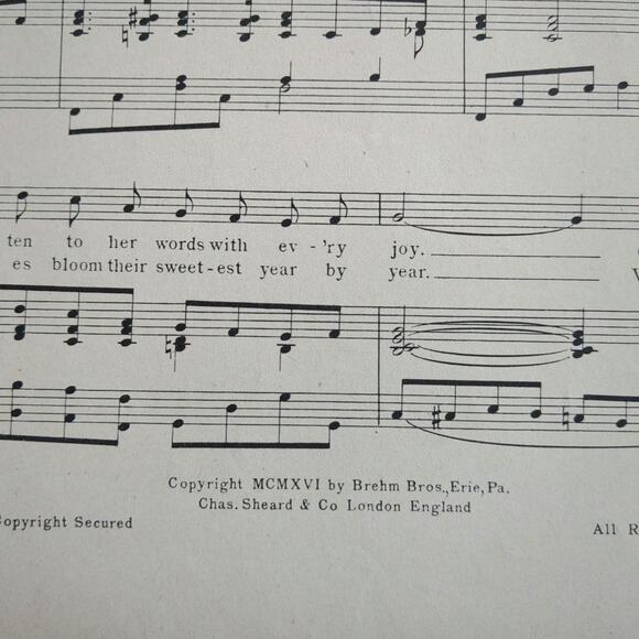 1916 Why Not Be The Same To Mother Dear Sheet Music Eugene Kenney - Picture 2 of 10